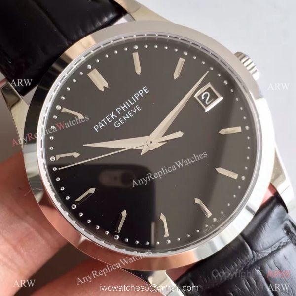 Copy Swiss Patek Philippe Cal.324 S C Watch SS Black Dial Copy Swiss Patek Philippe Cal.324 S C Watch SS Black Dial