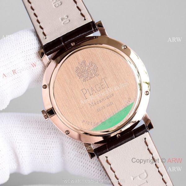 AAA Grade Swiss Replica Piaget Altiplano Watch Rose Gold Silver Dial AAA Grade Swiss Replica Piaget Altiplano Watch Rose Gold Silver Dial