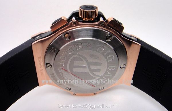 Hublot Big Bang Rose Gold Black Diamonds Black Rubber Band Hublot Big Bang Rose Gold Black Diamonds Black Rubber Band