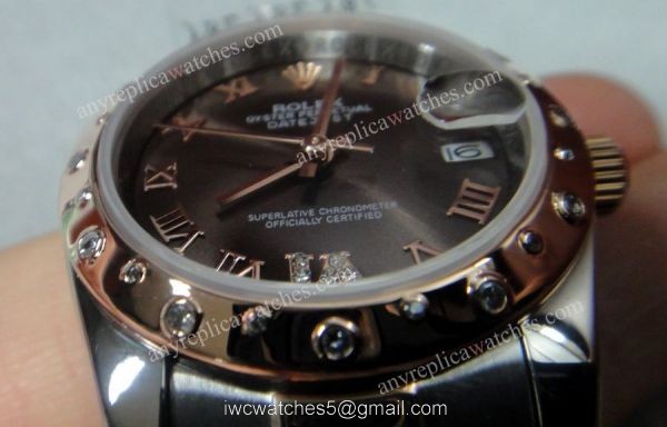 NEW Datejust 2-Tone Rose Gold Diamond Watch 31mm NEW Datejust 2-Tone Rose Gold Diamond Watch 31mm