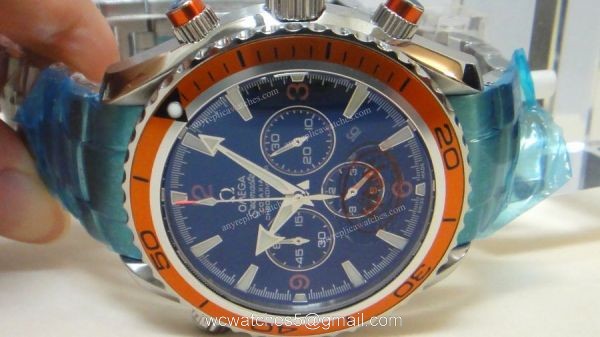 Omega Seamaster Planet Ocean Replica Chronograph Quartz Watch Omega Seamaster Planet Ocean Replica Chronograph Quartz Watch