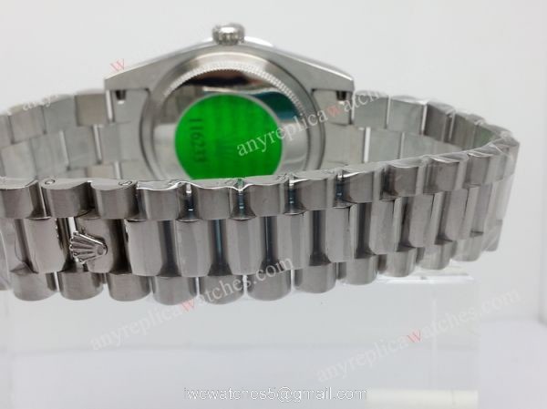 Rolex Datejust Copy Watch SS President White Roman Men Watch Rolex Datejust Copy Watch SS President White Roman Men Watch