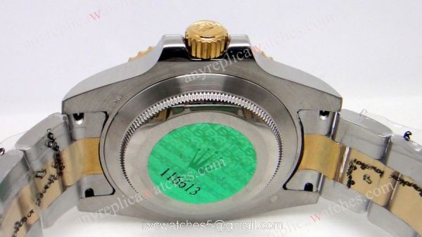 Ceramic Bezel Rolex Submariner Two Tone Blue Face Watch Ceramic Bezel Rolex Submariner Two Tone Blue Face Watch