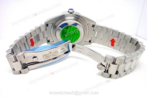 Rolex Day-Date II Presidential Roman Face Watch 41mm Rolex Ice Replica Rolex Day-Date II Presidential Roman Face Watch 41mm Rolex Ice Replica