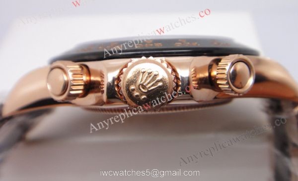 Rose Gold Rolex Daytona Chocolate Replica Watch Arabic Markers Rose Gold Rolex Daytona Chocolate Replica Watch Arabic Markers