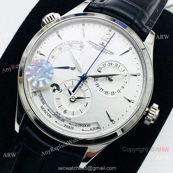 ZF Factory Jaeger-leCoultre Master Geographic Swiss 1-1 Replica Watch Q1428421 ZF Factory Jaeger-leCoultre Master Geographic Swiss 1-1 Replica Watch Q1428421