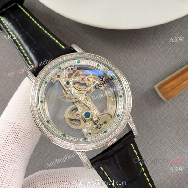 Copy Golden Bridge Corum Watch Diamond Bezel Rose Gold Copy Golden Bridge Corum Watch Diamond Bezel Rose Gold