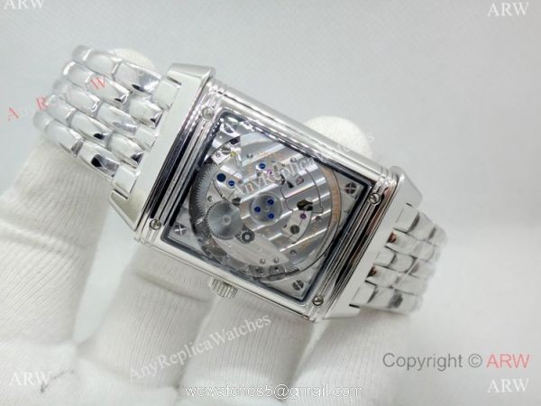 New Copy Jaeger-LeCoultre Reverso Duoface Automatic watch SS Black Dial New Copy Jaeger-LeCoultre Reverso Duoface Automatic watch SS Black Dial