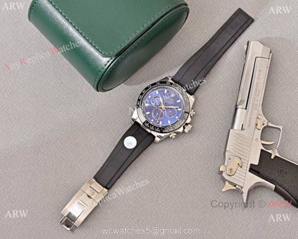 Best Quality Rolex Daytona Blue Dial Replica Watch Rolex Daytona Rubber Strap Best Quality Rolex Daytona Blue Dial Replica Watch Rolex Daytona Rubber Strap