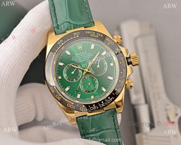 Buy Replica Rolex Daytona Watch Green Dial Black Ceramic Bezel Buy Replica Rolex Daytona Watch Green Dial Black Ceramic Bezel
