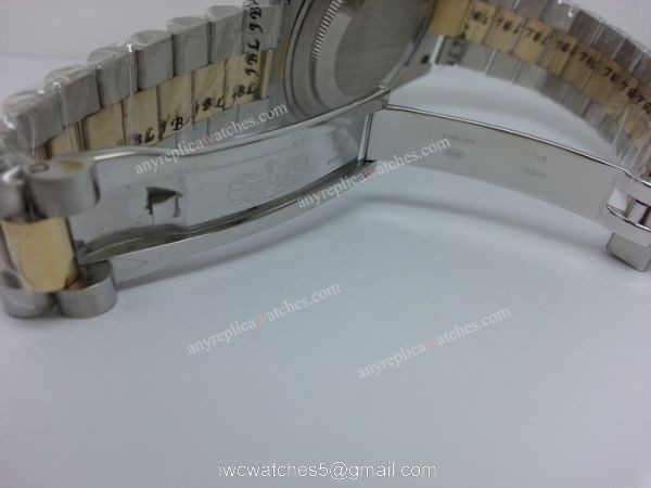 Rolex 2-Tone Daydate II Replica Watch Gold Face 41mm Rolex 2-Tone Daydate II Replica Watch Gold Face 41mm