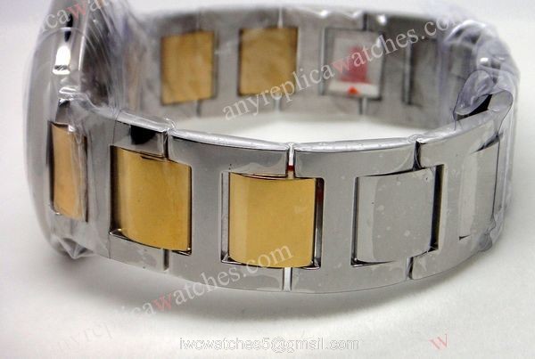 TWO-TONE WOMENS FAKE CARTIER WATCH BALLON BLEU WATCH TWO-TONE WOMENS FAKE CARTIER WATCH BALLON BLEU WATCH