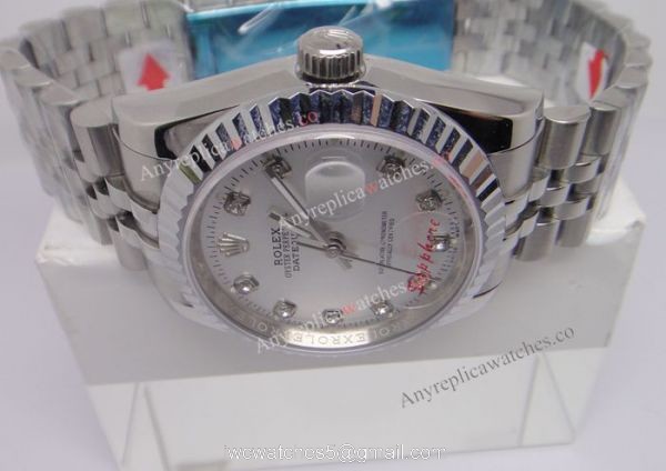 Rolex SS Jubilee Silver Diamond Men Datejust Watch Rolex SS Jubilee Silver Diamond Men Datejust Watch