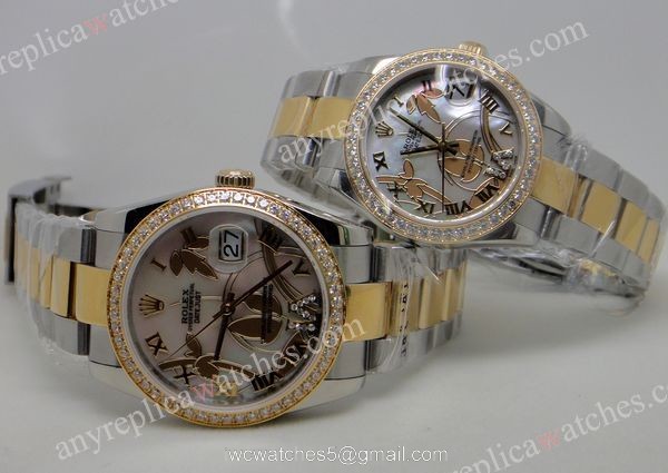ROLEX DIAMOND BEZEL REPLICA DATEJUST SPECIAL EDITION WHITE FACE WATCH ROLEX DIAMOND BEZEL REPLICA DATEJUST SPECIAL EDITION WHITE FACE WATCH