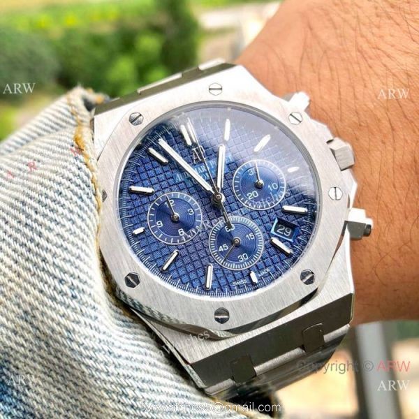 Best Quality Audemars Piguet Royal Oak Gray Chronograph Dial Watches Best Quality Audemars Piguet Royal Oak Gray Chronograph Dial Watches