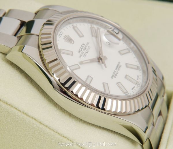 NEW UPGRADED Rolex Datejust II Watch / AAA Grade / SS Oyster White Face NEW UPGRADED Rolex Datejust II Watch / AAA Grade / SS Oyster White Face