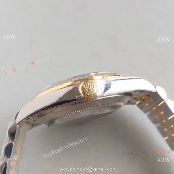 (EW) Copy Rolex Datejust II 2-Tone Jubilee Black Face watch ETA 3255 (EW) Copy Rolex Datejust II 2-Tone Jubilee Black Face watch ETA 3255
