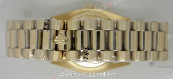 Rolex Datejust Replica Watch Gold Presidential Band Diamond Bezel Black Face Rolex Datejust Replica Watch Gold Presidential Band Diamond Bezel Black Face