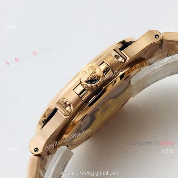PPF V4 Patek Philippe Nautilus Rose Gold Replica Watch Swiss Grade 1 PPF V4 Patek Philippe Nautilus Rose Gold Replica Watch Swiss Grade 1
