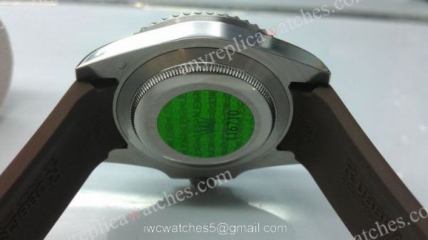 Copy Rolex GMT-Master II Brown Rubber Strap Replica Watch Copy Rolex GMT-Master II Brown Rubber Strap Replica Watch