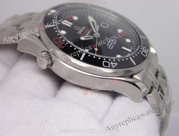 Omega Seamaster 300 Replica 007 50th Anniversary Watch Black Ceramic Bezel Omega Seamaster 300 Replica 007 50th Anniversary Watch Black Ceramic Bezel