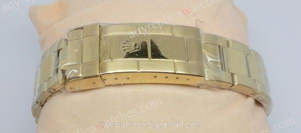 Classic Model Rolex Yellow Gold Submariner Watch Black Face / Black Bezel Classic Model Rolex Yellow Gold Submariner Watch Black Face / Black Bezel