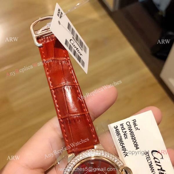 Copy Ballon Bleu De Cartier Red Watches Swiss Quartz Copy Ballon Bleu De Cartier Red Watches Swiss Quartz