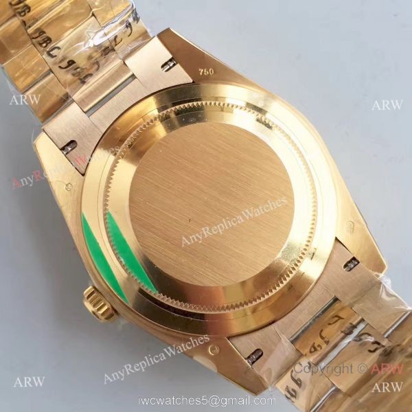 Rolex Day Date II All Gold President band Mens Copy Watch Diamond Markers Rolex Day Date II All Gold President band Mens Copy Watch Diamond Markers
