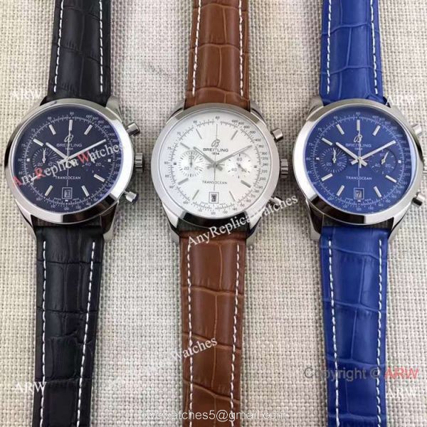 Clone Breitling Transocean Watch Black Chronograph Leather Strap Clone Breitling Transocean Watch Black Chronograph Leather Strap