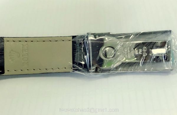 High Quality Copy Rolex Daytona Watch 40MM SS Black Dial w/ Black leather Strap High Quality Copy Rolex Daytona Watch 40MM SS Black Dial w/ Black leather Strap