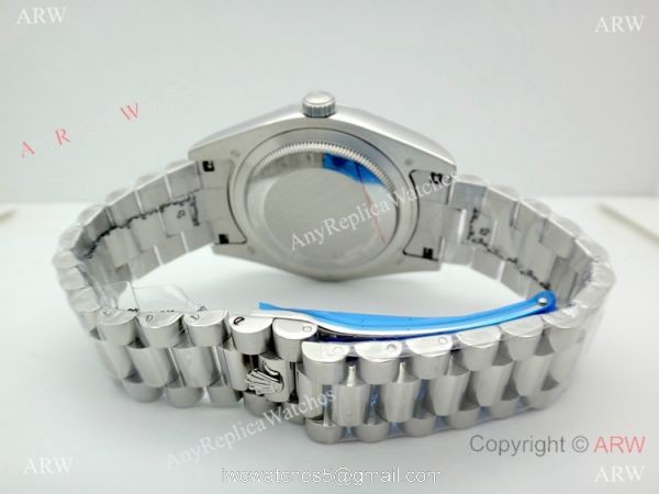 High Quality Replica Rolex Watch Day Date II Stainless Steel Case 40mm High Quality Replica Rolex Watch Day Date II Stainless Steel Case 40mm
