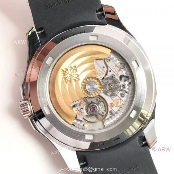 Copy Swiss Cal 324 Patek Philippe Aquanaut Grey Dial Watch Copy Swiss Cal 324 Patek Philippe Aquanaut Grey Dial Watch