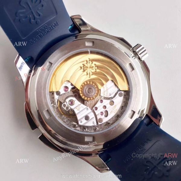 Replica Swiss Patek Philippe Travel Time Watch SS Blue Rubber Strap Replica Swiss Patek Philippe Travel Time Watch SS Blue Rubber Strap