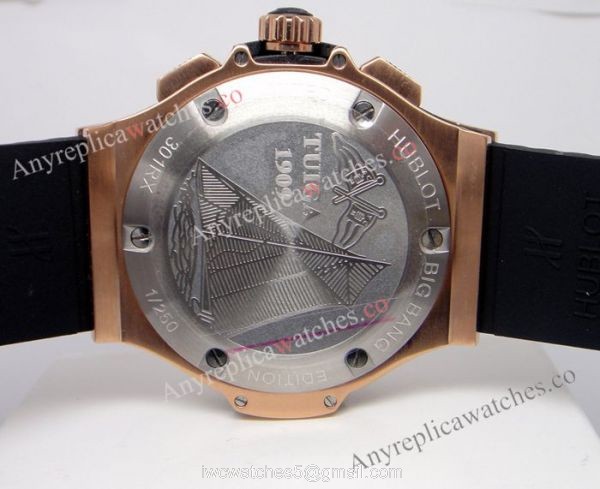Copy Hublot Big Bang Rose Gold Watch 44mm Mens watch Copy Hublot Big Bang Rose Gold Watch 44mm Mens watch
