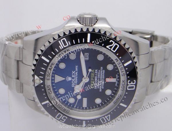 High Quality Rolex Deepsea Sea-Dweller D-Blue Dial 44mm Replica Watch High Quality Rolex Deepsea Sea-Dweller D-Blue Dial 44mm Replica Watch