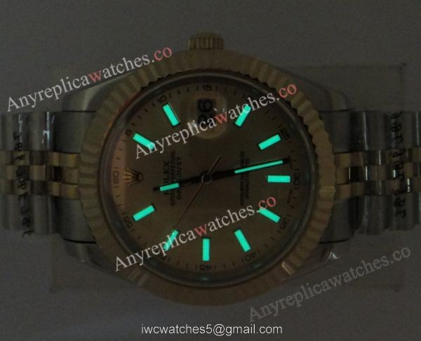 (EW) Clone Swiss ETA3255 Replica Rolex Datejust II Watch 2-Tone Jubilee Band Gold Dial 41mm (EW) Clone Swiss ETA3255 Replica Rolex Datejust II Watch 2-Tone Jubilee Band Gold Dial 41mm