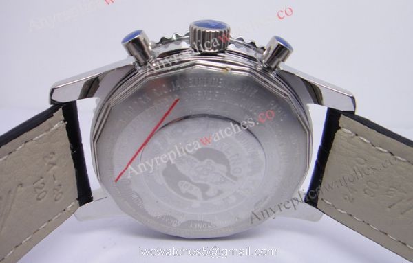 Breitling Navitimer 01 Black Chronograph Black Leather Replica Watch Breitling Navitimer 01 Black Chronograph Black Leather Replica Watch