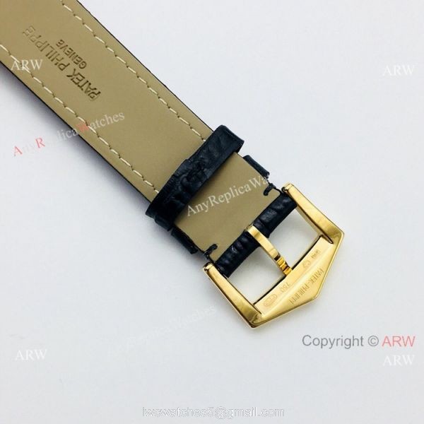 Swiss Replica Patek Philippe Calatrava V2 version Yellow Gold Diamond Watch Swiss Replica Patek Philippe Calatrava V2 version Yellow Gold Diamond Watch