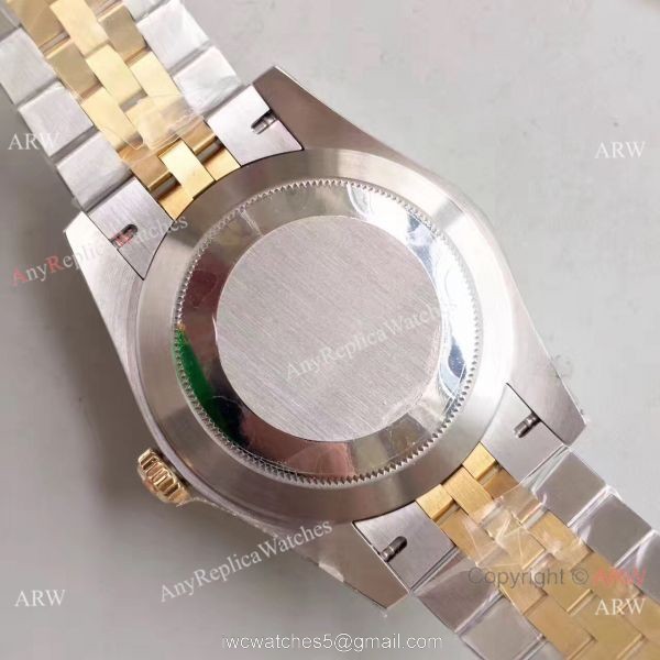 (EW) Replica Rolex Datejust II 41mm 2-Tone Jubilee Black Diamond Watch ETA3255 (EW) Replica Rolex Datejust II 41mm 2-Tone Jubilee Black Diamond Watch ETA3255