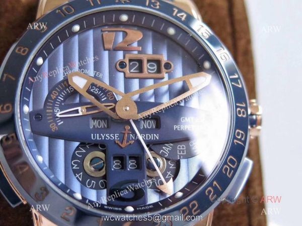 Copy Swiss Ulysse Nardin El Toro / Black Toro Watch Blue Ceramic Bezel Copy Swiss Ulysse Nardin El Toro / Black Toro Watch Blue Ceramic Bezel