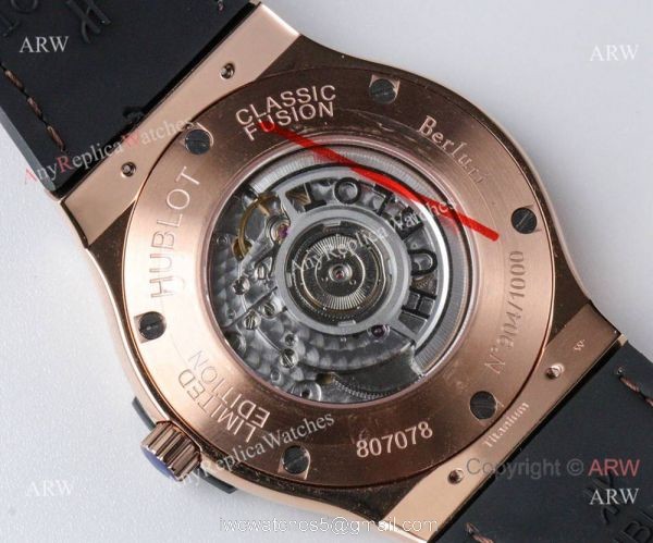 Swiss Grade Copy Hublot Classic Fusion V3 HUB1100 Watch Berluti Strap Swiss Grade Copy Hublot Classic Fusion V3 HUB1100 Watch Berluti Strap