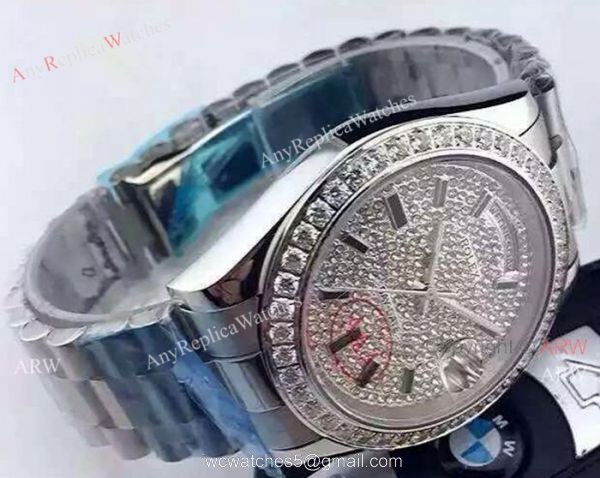 High Quality Rolex Diamond Bezel Replica Watch DDII 41mm High Quality Rolex Diamond Bezel Replica Watch DDII 41mm