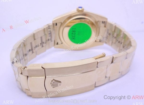 1:1 Copy Rolex Day-Date Oyster Gold Strap Mens Watch High Quality 1:1 Copy Rolex Day-Date Oyster Gold Strap Mens Watch High Quality