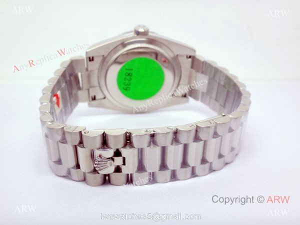 Rolex Day-Date Blue Face Stainless Steel Copy Watch Rolex Day-Date Blue Face Stainless Steel Copy Watch