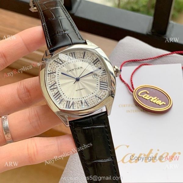 Swiss Quality Cartier Drive De Rose Gold Asia 8215 Watch Swiss Quality Cartier Drive De Rose Gold Asia 8215 Watch