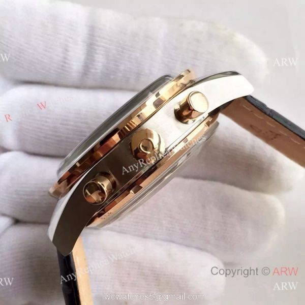 (OM)Copy Swiss Omega Speedmaster 9301 Gold Case Leather Strap Watch (OM)Copy Swiss Omega Speedmaster 9301 Gold Case Leather Strap Watch