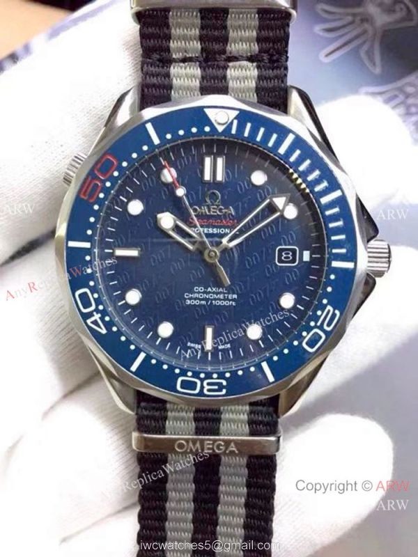 Omega Replica Watches James Bond Nato Strap 007 Face Watch Omega Replica Watches James Bond Nato Strap 007 Face Watch