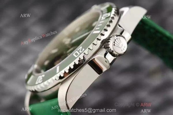 Replica Swiss Rolex Submariner Tourbillon Green Leather Watch 2016 New Replica Swiss Rolex Submariner Tourbillon Green Leather Watch 2016 New