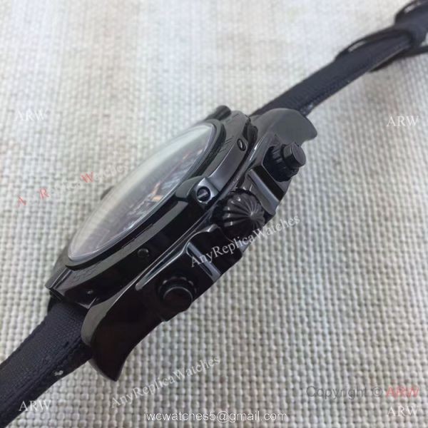 Copy Breitling Chronomat B01 Black Case Leather Strap 46mm Watch Copy Breitling Chronomat B01 Black Case Leather Strap 46mm Watch