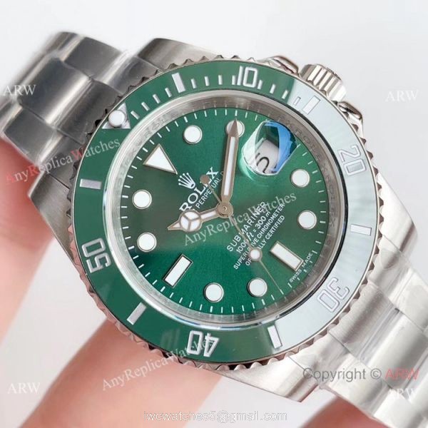 NEW UPGRADED V3 Swiss Rolex Submariner Hulk Replica Watch Green Dial NEW UPGRADED V3 Swiss Rolex Submariner Hulk Replica Watch Green Dial